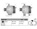 Alternator for ALFA ROMEO MITO CITROEN NEMO Van minivan NEMO body Catalog number of substitutes 51880173 51880175 51984058 51993