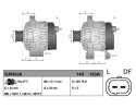 Alternator for ALFA ROMEO 159 159 Sportwagon BRERA SPIDER FIAT CROMA Catalog number of substitutes 50500728 51734825 104210 5021