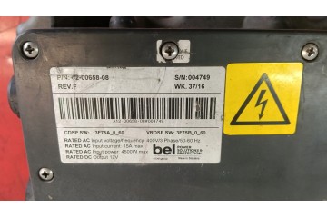 INVENTORY INVERTER CARRIER PULSOR 500 600 12 00658 08 NO 726 049 Catalog number of the part 12 00658 08