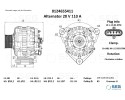 Alternador 0124.655.411 para DAF 75 CF, CF 75 TEMSA AVENUE, TOURMALIN