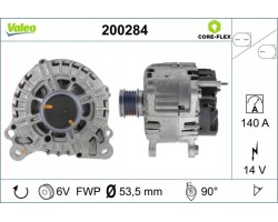 Alternator for AUDI A1 A3 Q2 Q3 TT SEAT ALHAMBRA ARONA ATECA IBIZA