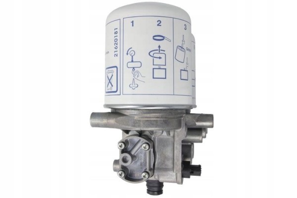 Wabco 4324331910 Dehumidifier pneumatic system Catalog number of substitutes COJALI 357283 DT Spare Parts 2 44230 PNEUMATICS PN 