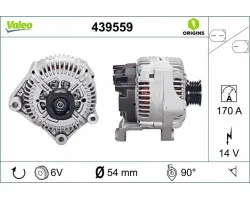 Alternador para BMW Serie 5 (E60, E61), Serie 6 (E63, E64), Serie 7 (E65, E66, E67)
