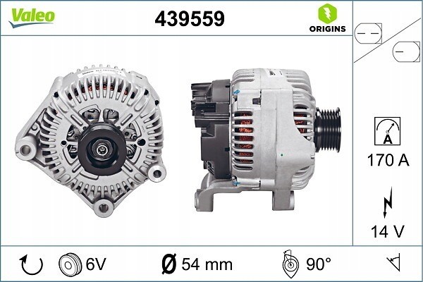 Alternator for BMW 5 E60 5 E61 6 E63 6 E64 7 E65 E66 E67