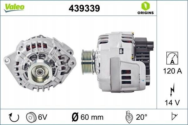 Alternator for CITROEN JUMPER I Bus JUMPER I Van JUMPER I Catalog number of the part VIC 319149