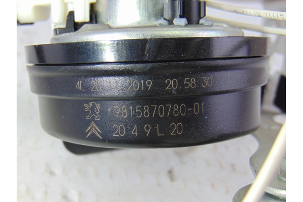 9815870780 CLAXON PEUGEOT 3008 Active 9815870780 197996 PEUGEOT - 2