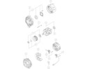 Alternator for FENDT 9000 AGCO DT MASSEY FERGUSON 7000 8000 9000 Catalog number of the part VIC 281182