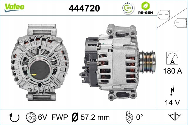 Alternator for AUDI A3 CUPRA ATECA SEAT ALHAMBRA ATECA LEON LEON ST