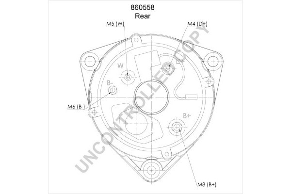 Alternador para DAF 65, 65 CF, 75, 75 CF, 85, 85 CF, 95, 95 XF MAN