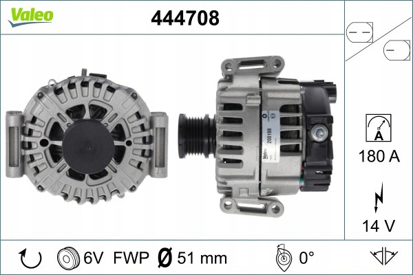 Alternator for MERCEDES C C204 C T MODEL S204 C W204 CLS C218 Catalog number of the part VIC 490813