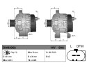 Alternator for AUDI A2 A3 TT SEAT ALHAMBRA CORDOBA CORDOBA VARIO Catalog number of the part VIC 152175