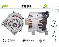 Alternator for TOYOTA AURIS AVENSIS RAV 4 IV VERSO 1 6D 2 0D 11 13 12 18