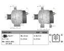 Alternator for TOYOTA AURIS COROLLA sedan Catalog number of substitutes 270600R011 270600R050 2706026051 285784 0210802010 09860