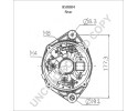 PE Alternator for RVI G MIDLINER SCANIA 2 3 VOLVO B12 F10 F12 F16 Catalog number of substitutes 5 003 089 845940 863955 872021 8