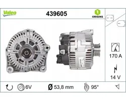 Alternador para BMW X5 (E70), X6 (E71, E72) 3.0D 12.06-07.13