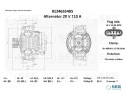 Alternador 0124.655.405 para BOVA MAGIQ, SYNERGY MX300/MX340/MX375 10.