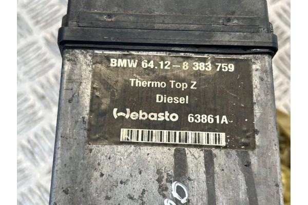 Webasto BMW 3 E46 63861A 2 0L diesel 100kW 2000 Catalog number of the original 63861A