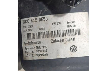 Webasto VW PASSAT Variant B6 3C5 9013719C 2 0L diesel 88kW 2005 Car type passenger cars