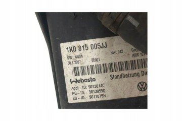 Webasto VW TOURAN 1T1 1T2 1K0815005JJ 1 6L gasoline 85kW 2004 Car type passenger cars