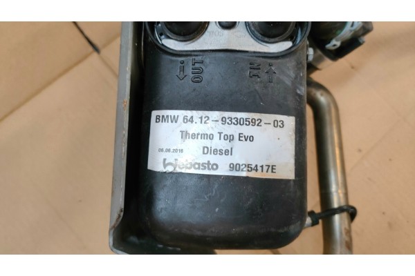 WEBASTO PARKING HEATER BMW X5 F15 X6 F16 OEM 9330592 Version European