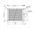 CONDENSER CORE 680x361xSP16 Packaging status original