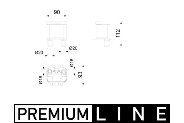 Chiller ACH 4 for AUDI Q8 E TRON Electric 11 22