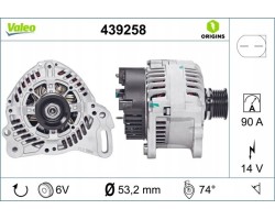 Alternator for VW TRANSPORTER T4 1 9D 2 0 07 90 04 03
