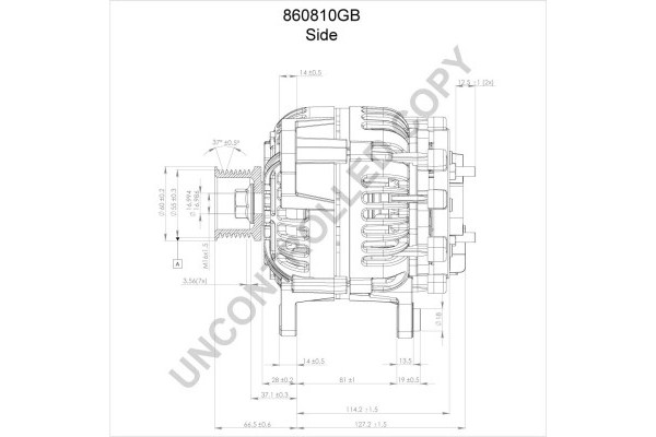 PE Alternator for IVECO EUROCARGO I III IRISBUS ACCESS BUS II PROWAY Catalog number of the original 42N0614520 12591N 23100LA5MA