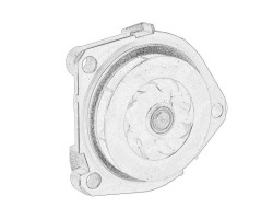 Coolant pump for ALFA ROMEO 147 156 159 166 BRERA GIULIA