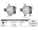 Alternator for OPEL ASTRA G CLASSIC ASTRA H ASTRA H CLASSIC Kombi ASTRA Catalog number of substitutes 6204265 13222930 93190138 