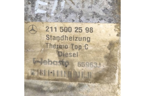 Webasto MERCEDES-BENZ E (W212) 2115002598 2.99L diésel 170kW 2016
