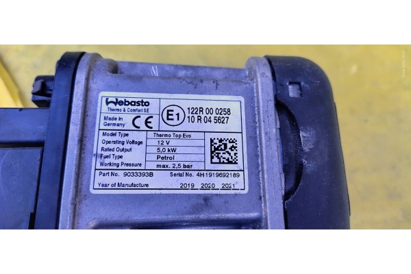 VW SEAT AUDI SKODA WEBASTO 5Q081500AJ Catalog number of the part 5QF815005Q V