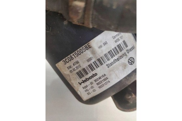 Webasto VW CADDY III Van 2KA 2KH 2CA 2CH 3C0815005BE 1 6L diesel Catalog number of the part 3C0815005BE