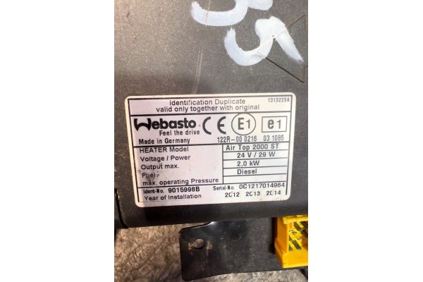 7421115642 RENAULT TRUCKS Air heater Catalog number of the original 7421115642 7421202905