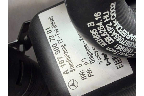 WEBASTO PARKING HEATER MERCEDES GLE GLS W167 A1675007201 A1675005100 Catalog number of the part WEBASTO OGRZEWANIE POSTOJOWE MER