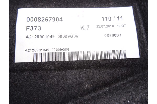 A2126901049 BANDEJA TRASERA MERCEDES-BENZ CLASE E (BM 212) LIM.