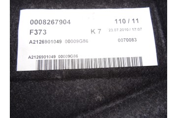 A2126901049 BANDEJA TRASERA MERCEDES-BENZ CLASE E (BM 212) LIM.