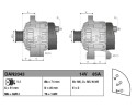 Alternator for ARMATRAC 1000 BASAK 2000 HATTAT TRAKTOR A T KIOTI PX Catalog number of substitutes 3671193M91 3671529M91 54022774