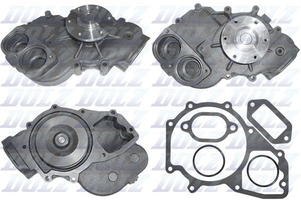 Coolant pump DOLZ M655 for MERCEDES MK NG O 303 O 307 Catalog number of the part VIC 119600