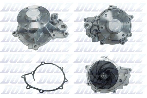 Coolant pump DOLZ M680 for MAN FOC LION S CITY M 2000 L TGL