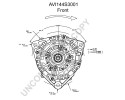 PE Alternator for DAF 75 85 95 95 XF MAN E2000 EM F2000 F90 F90 Catalog number of the part VIC 120605