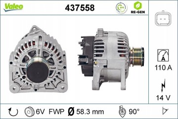 Alternator for DACIA DUSTER DUSTER SUV LOGAN LOGAN EXPRESS LOGAN II