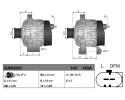 Alternator for AUDI A1 A3 A4 B6 A4 B7 TT SEAT ALHAMBRA ALTEA ALTEA Catalog number of the part VIC 178202