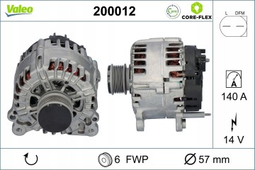 Alternator for AUDI A1 A3 A4 B6 A4 B7 A8 D4 Q3 TT CHRYSLER SEBRING Catalog number of the part VIC 489663