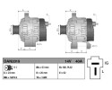 Alternador para KUBOTA