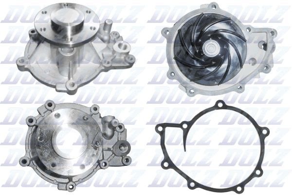 DOLZ M667 coolant pump for MAN FOC HOCL LION S INTERCITY Catalog number of the part VIC 125018