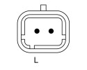 Alternator 0 986 046 240 for CITROEN BERLINGO BERLINGO FIRST Catalog number of the part VIC 474277