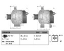 Alternator for TOYOTA AURIS AVENSIS AVENSIS Kombi AVENSIS sedan COROLLA Catalog number of the original 270600G010 270600G011 270