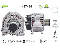 Alternator for AUDI A1 A3 A4 B6 A4 B7 A8 D4 Q3 TT CHRYSLER SEBRING