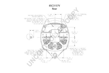 Alternator PE part Catalog number of the original 88U67D1 3001117 3629351 4372406 8497
